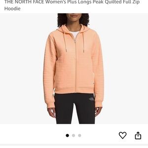 THE NORTH FACE Women’s Longs Peak Quilted Full Zip Hoodie.